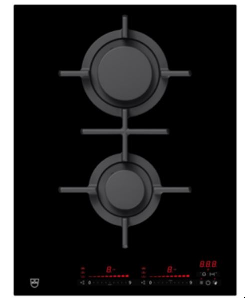 V-Zug GAS421GSBZ Glaskeramik Gaskochfeld 