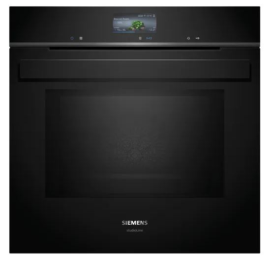 Siemens studioLine iQ700 Einbau-Backofen mit Mikrowellenfunktion HM976GMB1