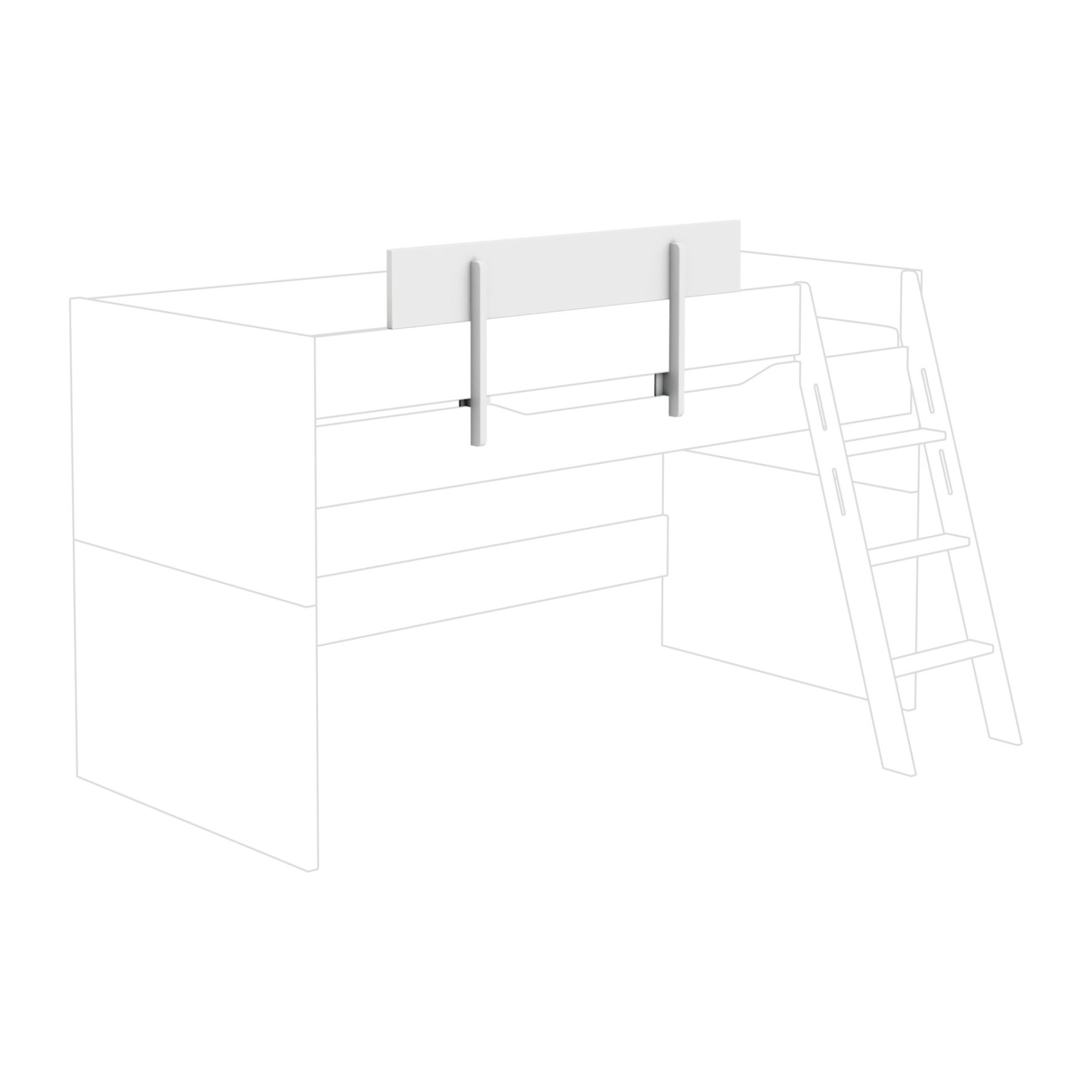 Paidi Absturzsicherung  ( erhöht längs ) Tiny House Fionn Fiona Kira Ylvie 