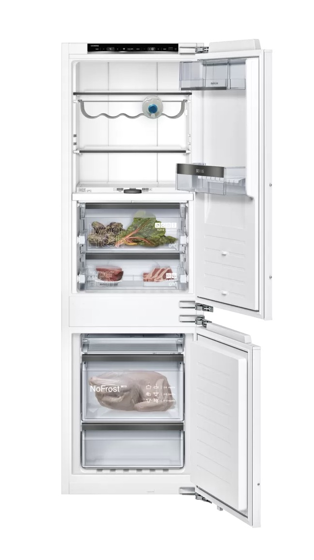 Siemens studioLine iQ700 Einbau-Kühl-Gefrier-Kombination mit Gefrierbereich unten 177.2 x 55.8 cm KI86FHDD0