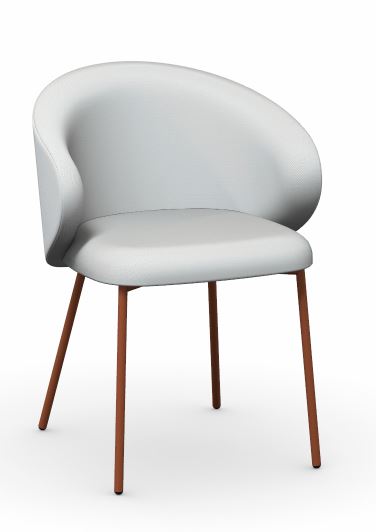 Connubia Calligaris Stuhl TUKA CB1999 Gestell Safran