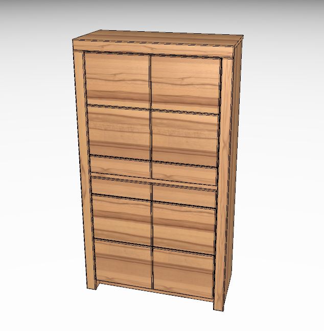 Wöstmann Soleo 3000 Zeilenschrank 4950