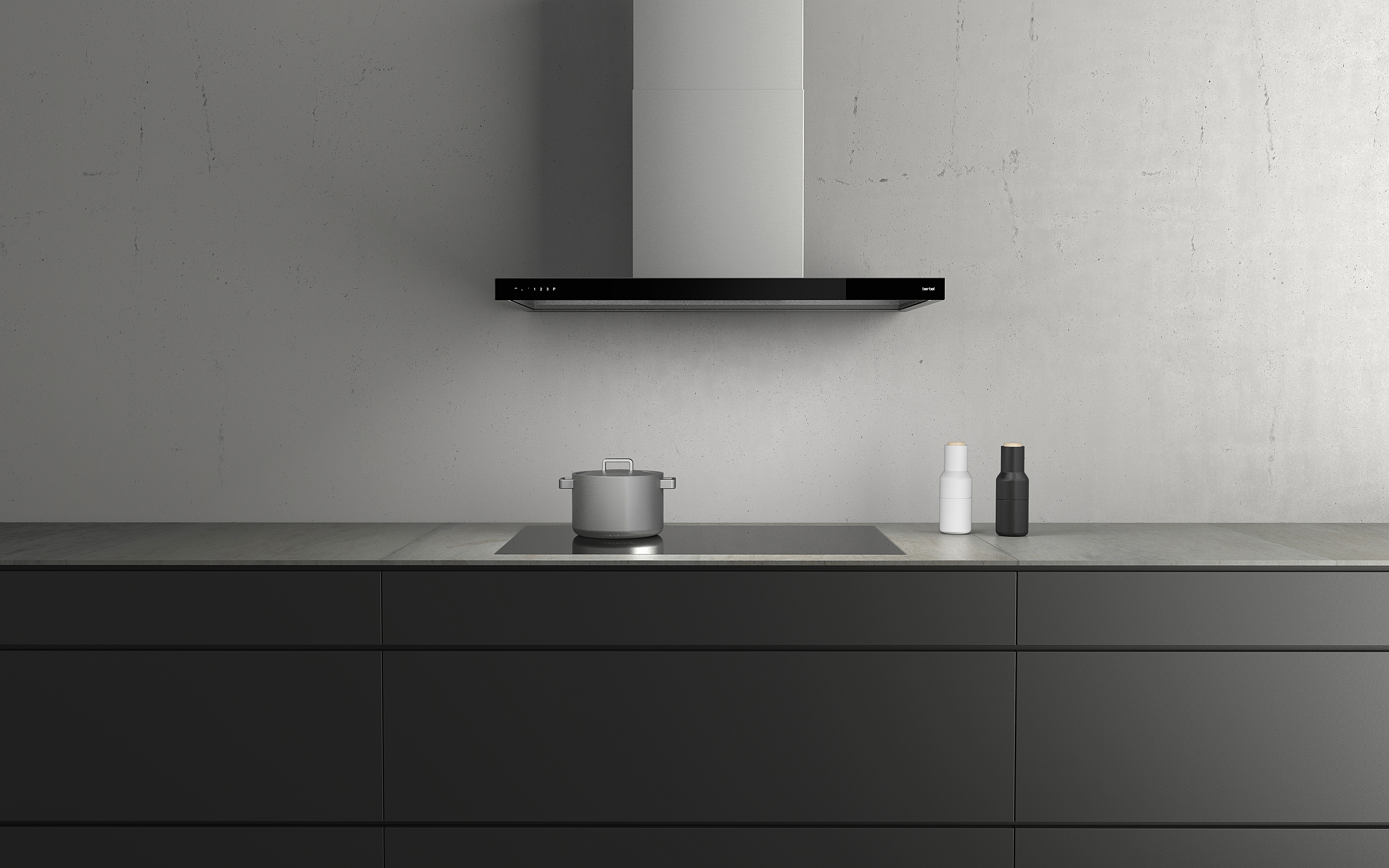 Berbel Wandhaube BWH 90 GL Glassline 1005527