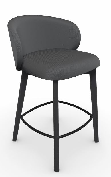 Connubia Calligaris Hocker TUKA CB1997 Gestell Buche Graphit