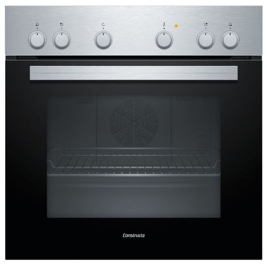 Constructa Einbau-Herd 60 x 60 cm Edelstahl CH1M00050