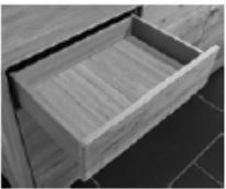 Wöstmann Vollauszug für 3 Zargen Z091