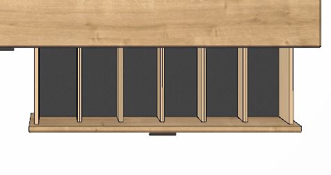 Wöstmann WM 2250 Besteckeinsatz für Schubkasten 8701