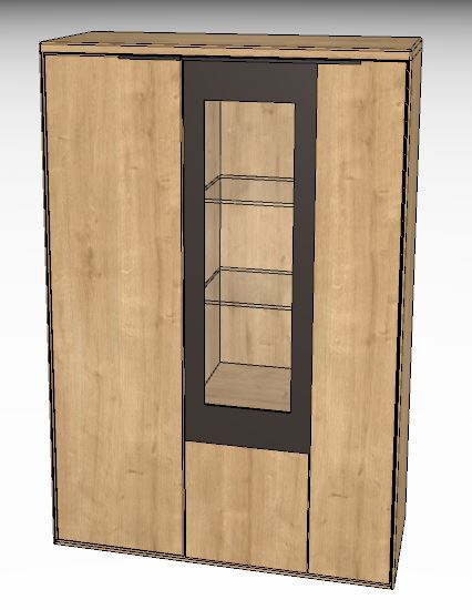 Wöstmann WM 1910 Highboard 88,9 cm