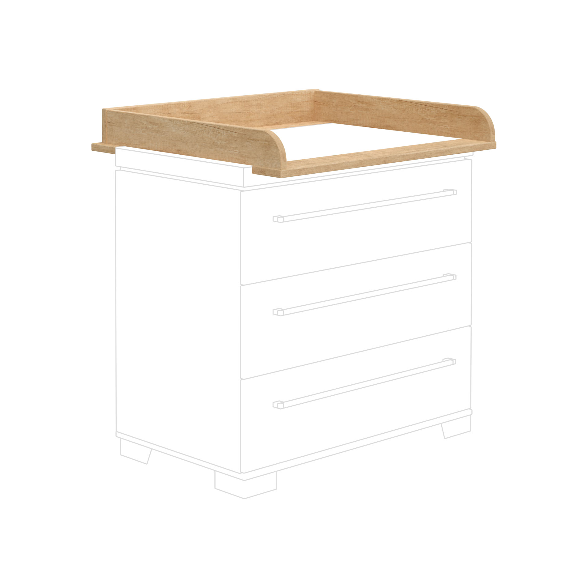 Paidi Wickelaufsatz Kira, Breite 94,8 cm 