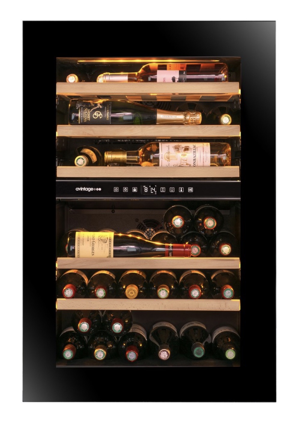 AVINTAGE Zwei-Zonen-Weinkühlschrank 44 Flaschen AVI88PLATINUM