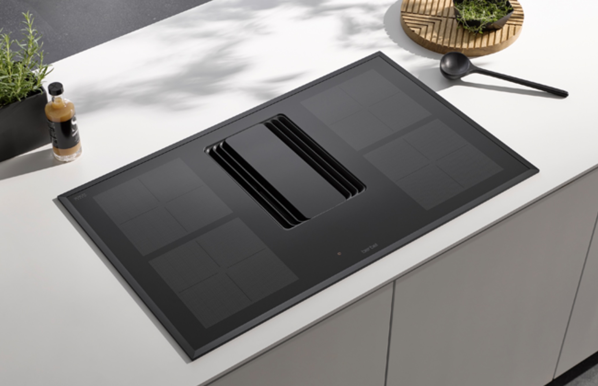 Berbel Kochfeldabzug BKA 83 DLC Schwarz Downline Compact 1100078