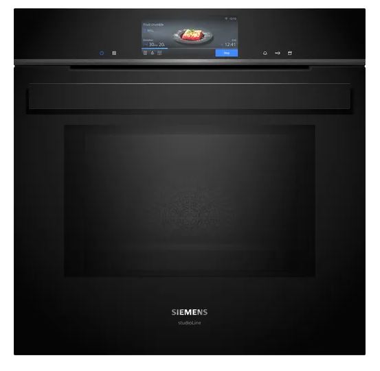 Siemens studioLine iQ700 Einbau-Backofen mit Mikrowellen- und Dampffunktion HN978GMB1
