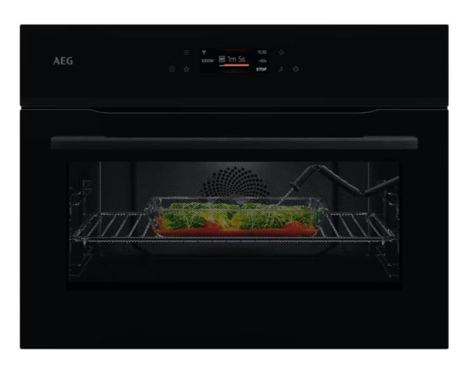 AEG Kompakt-Backofen mit Mikrowelle NKK 8N621 B 