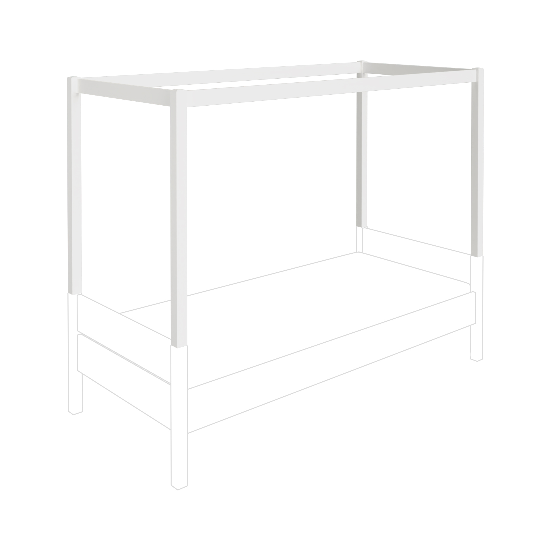 Paidi Baldachinaufbau hoch Tiago 