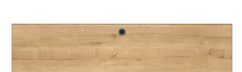 Wöstmann Aurum Kabeldurchlass für Lowboarde