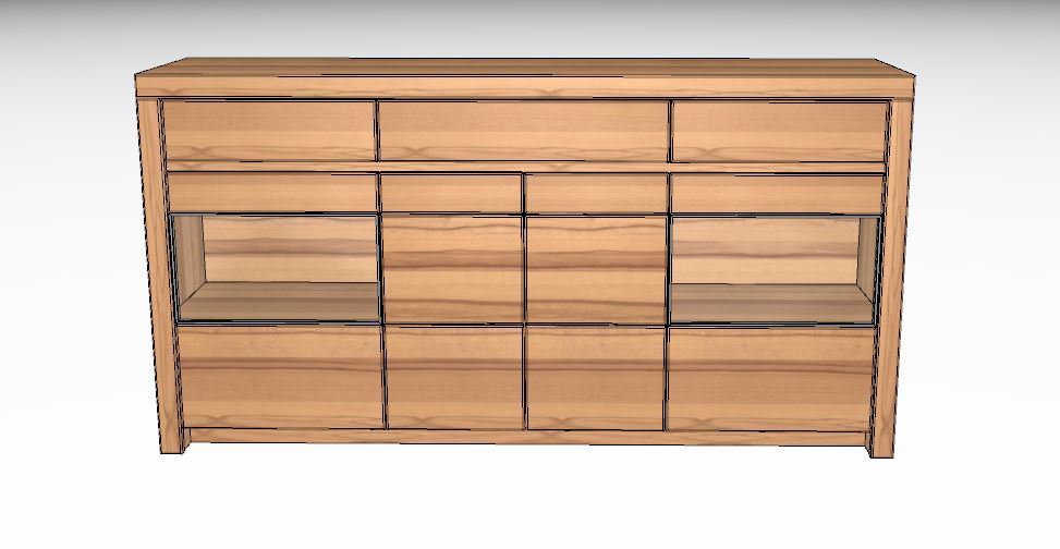 Wöstmann Soleo 3000 Highboard 3140