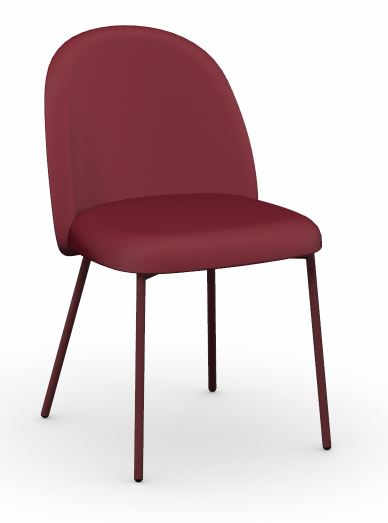 Connubia Calligaris Stuhl TUKA CB1993 Gestell Rot