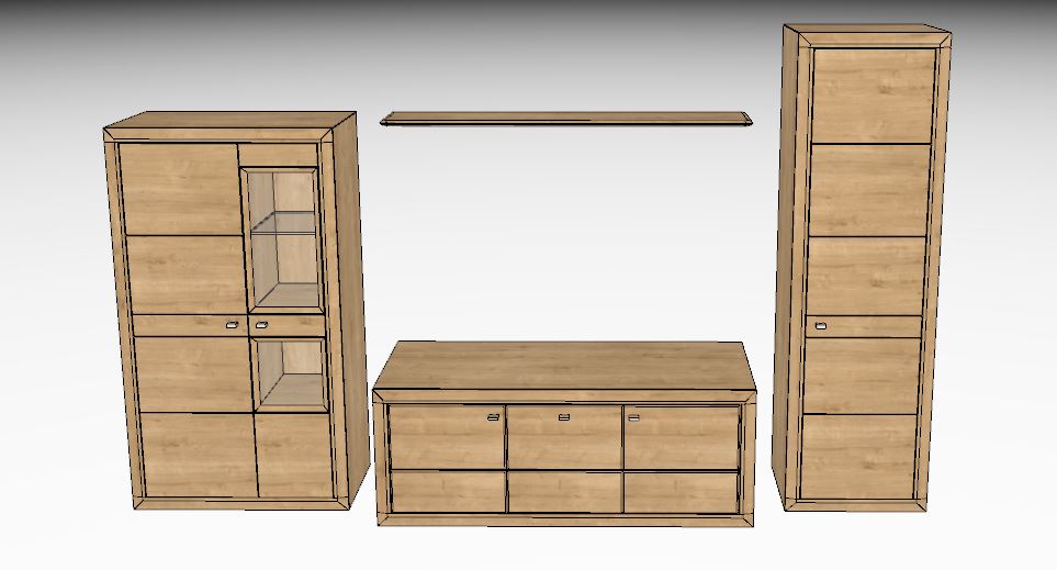 Wöstmann Aurum Wohnkombi