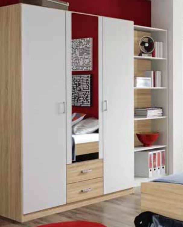 Rauch BLUE 3-türiger Drehtürenschrank Point 2767