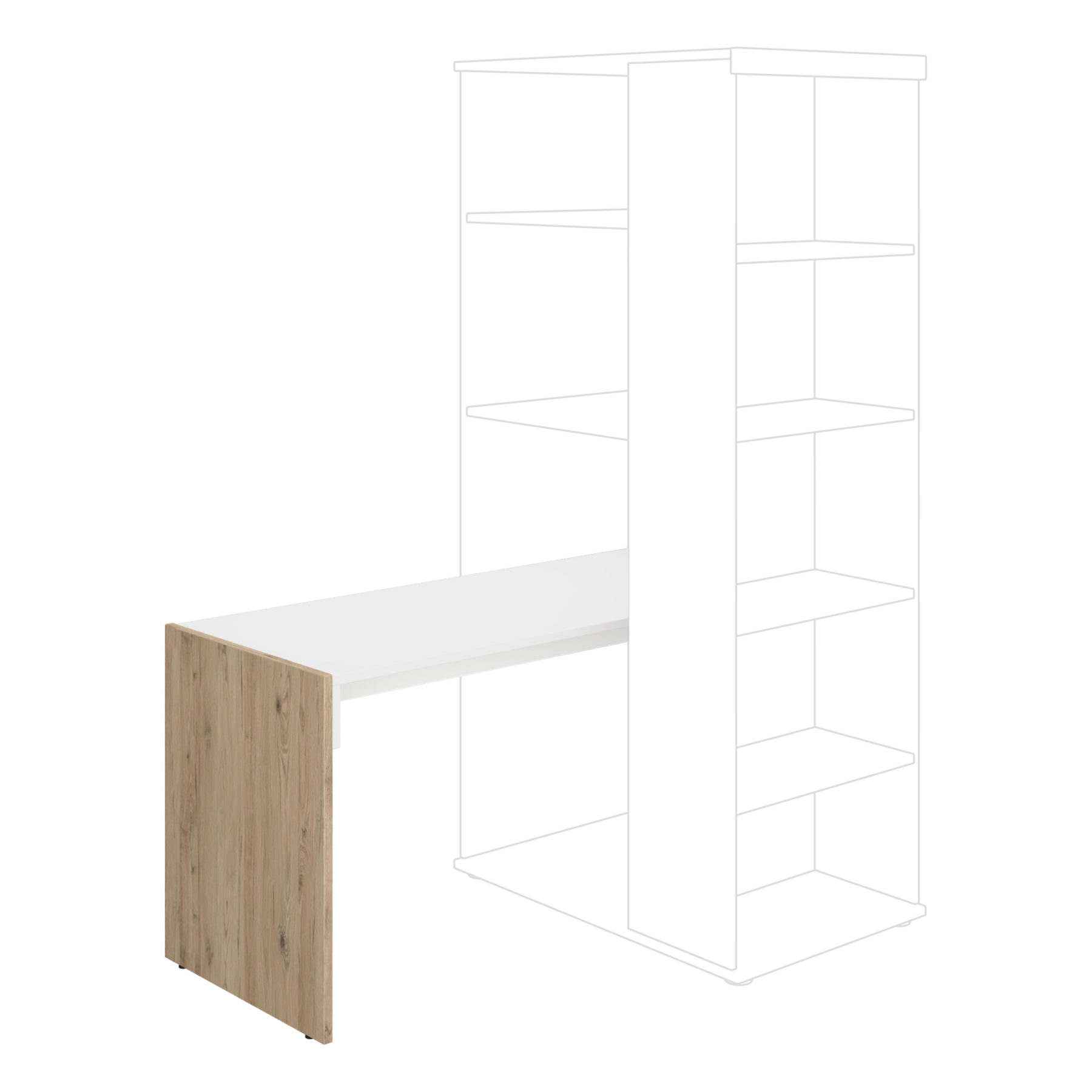 Paidi Schreibplatz ( zum Einbau in den Basis-Funktionsschrank Fionn ) 