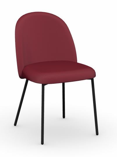 Connubia Calligaris Stuhl TUKA CB1993 Gestell Schwarz