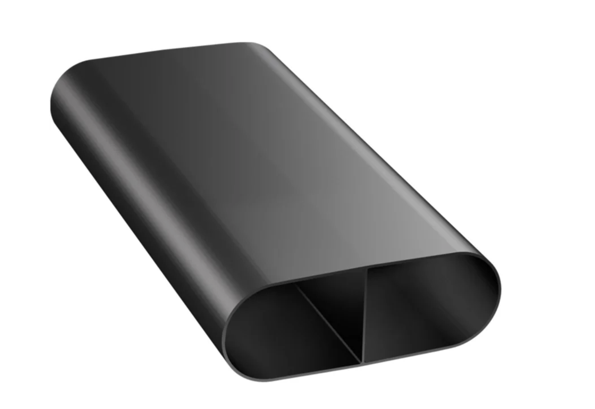 Bora EFS375/1 Ecotube Flachkanal mit Steg 375 mm  