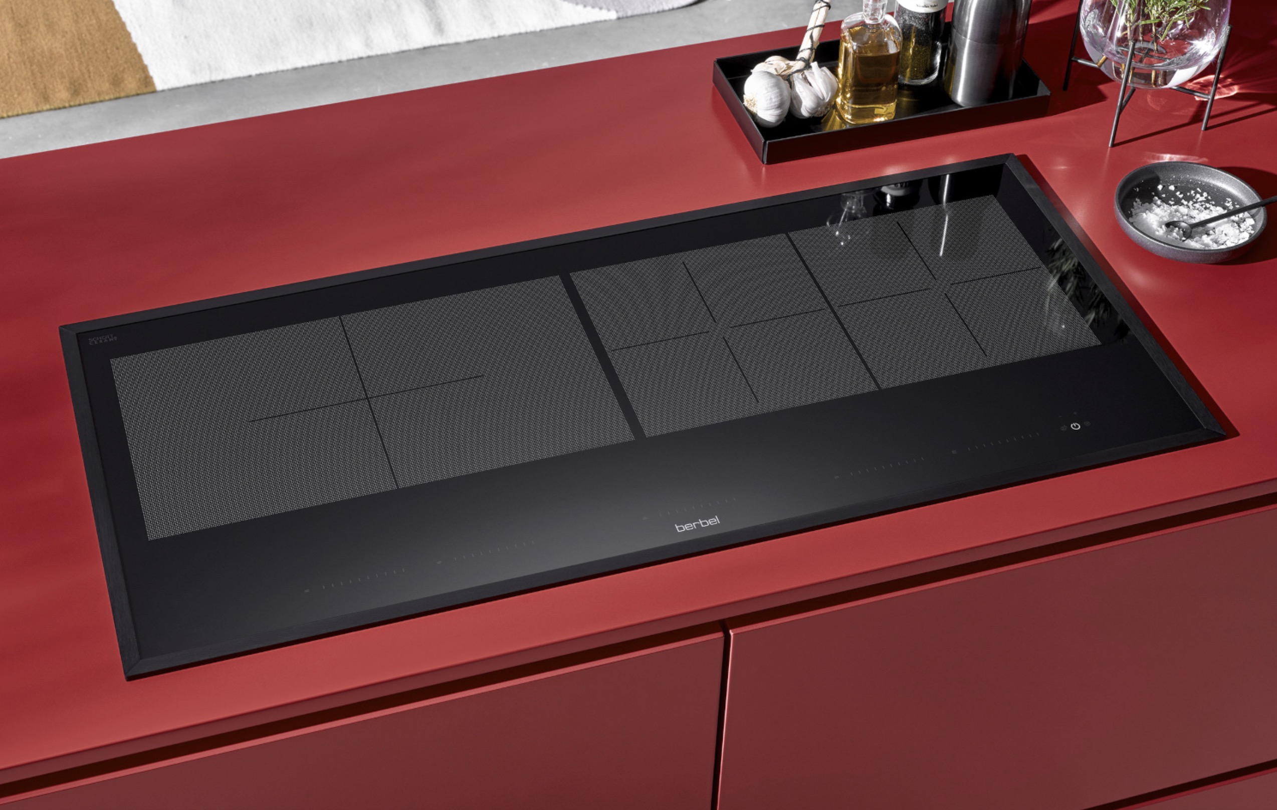 Berbel Kochfeldrahmen BKF 90 Mattschwarz 1100059