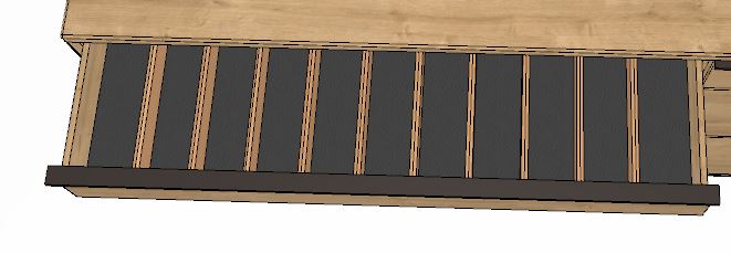 Wöstmann WM 1910 Schubkasteneinsatz 8111