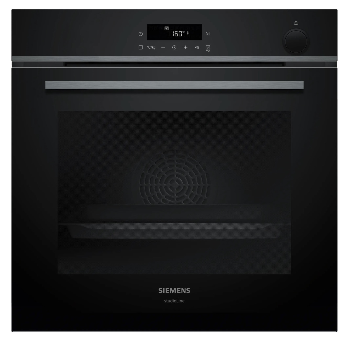 Siemens studioLine iQ300 Einbau-Backofen mit Dampfunterstützung HR472G0B3
