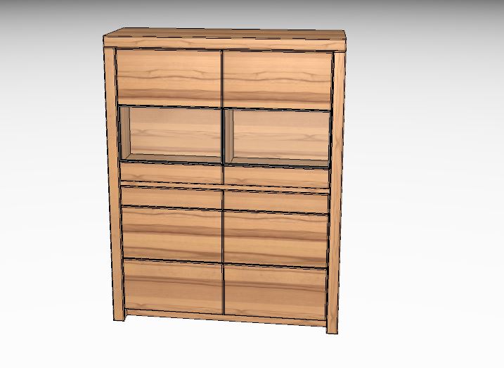 Wöstmann Soleo 3000 Zeilenschrank 4340