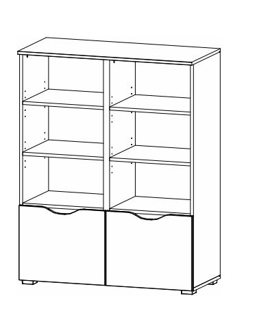 Rauch BLUE Regalelement Alvara 8247