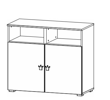 Rauch ORANGE Kommode Kate 63X2