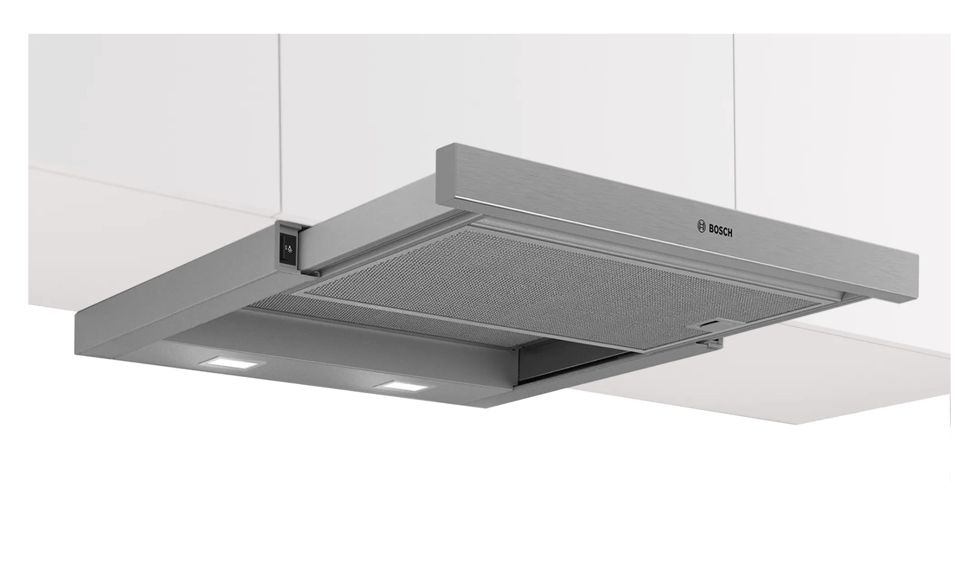 Bosch Serie | 2 Flachschirmhaube 60 cm Silber metallisch DFM064W54