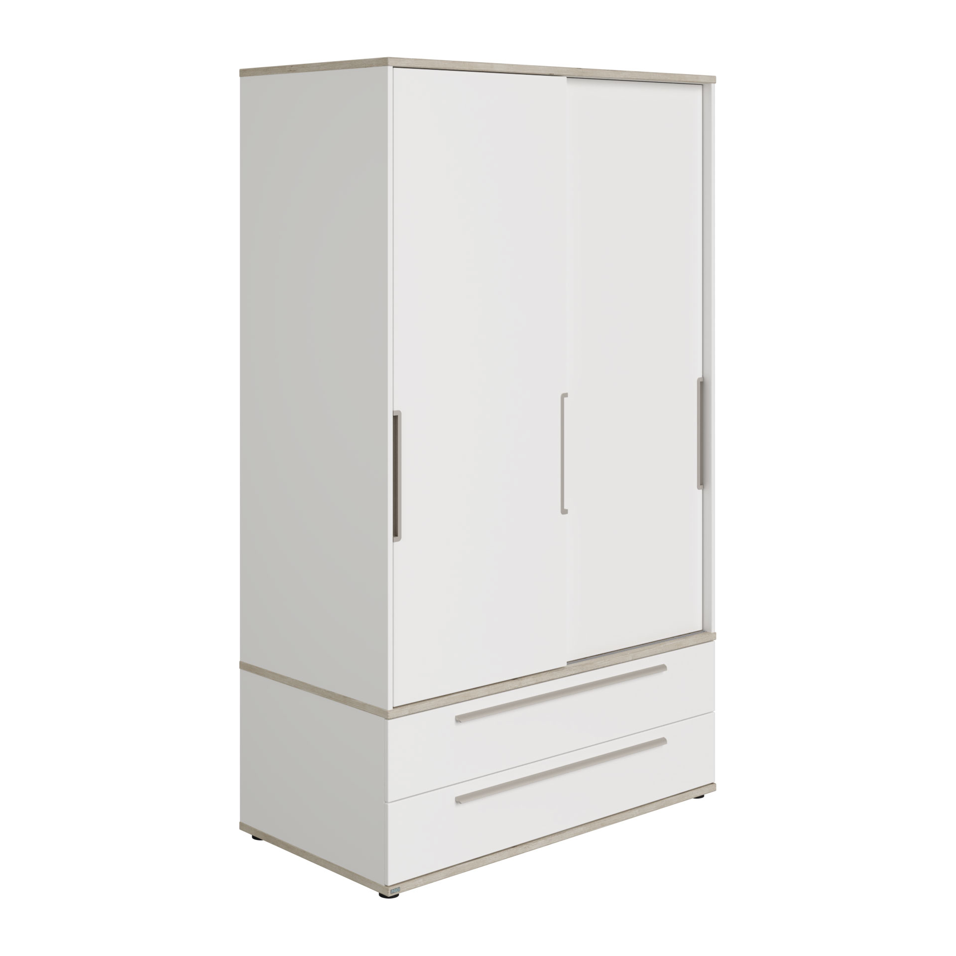 Paidi Schiebetürenschrank 2T2S Carlo, Breite 123,5 cm 