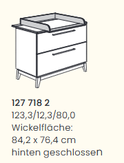 Paidi Wickelaufsatz Stiene