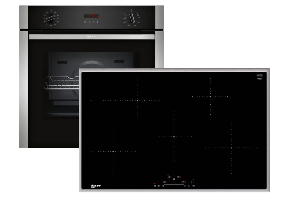XBK48PI Backofen-Set, Einbau B2ACG7AN0 + T48BD00N0