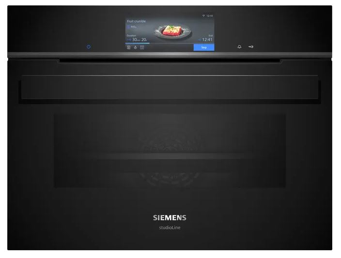 Siemens studioLine iQ700 Einbau-Kompaktdampfbackofen CS958GDD1