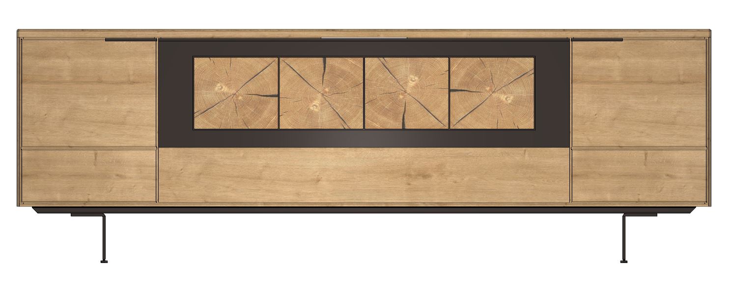 Wöstmann WM 1910 Lowboard mit Fußgestell 201,9 cm