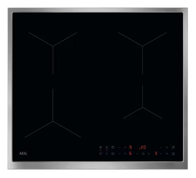 AEG Glaskeramik-Kochfeld mit Induktion OIN 64A00 XB