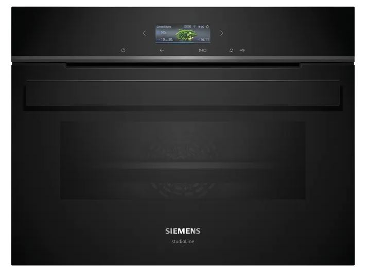 Siemens studioLine iQ700 Einbau-Kompaktbackofen CB974GKB1