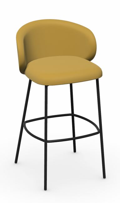 Connubia Calligaris Hocker TUKA CB1996 Gestell Schwarz