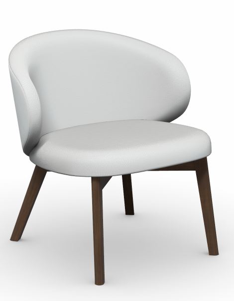 Connubia Calligaris Stuhl TUKA CB2113 Gestell Buche Nuss