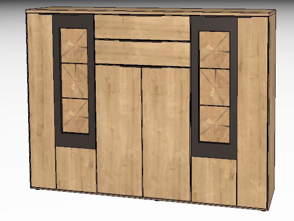 Wöstmann WM 1910 Highboard 175,9 cm