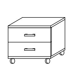 Rauch BLUE Rollcontainer Point 6920