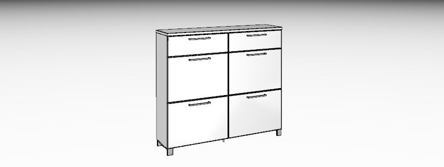 Voss Möbel Santina Schuhschrank 314